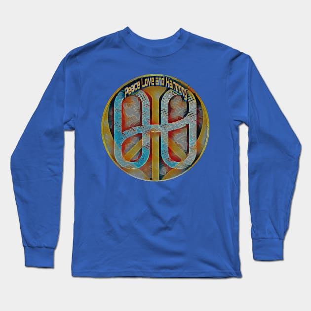 Peace Love & Harmony ONE Neon Long Sleeve T-Shirt by Peace Love and Harmony